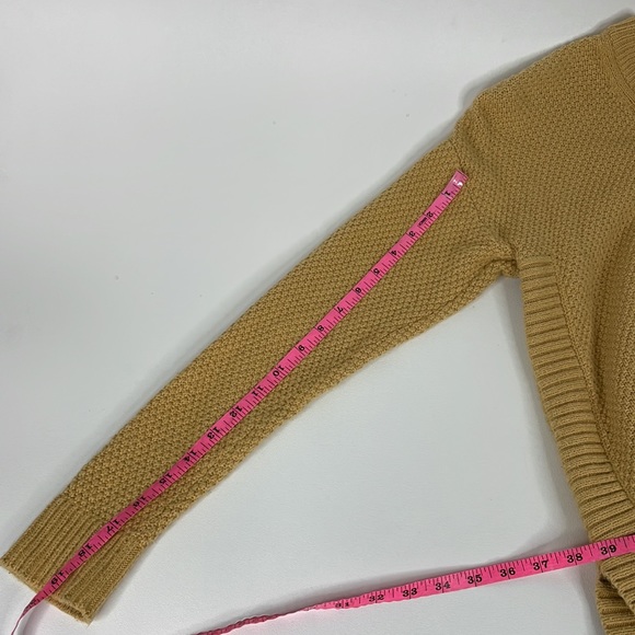 Madewell Pickford Pullover Sweater Autumn Gold size XXS - Picture 11 of 11
